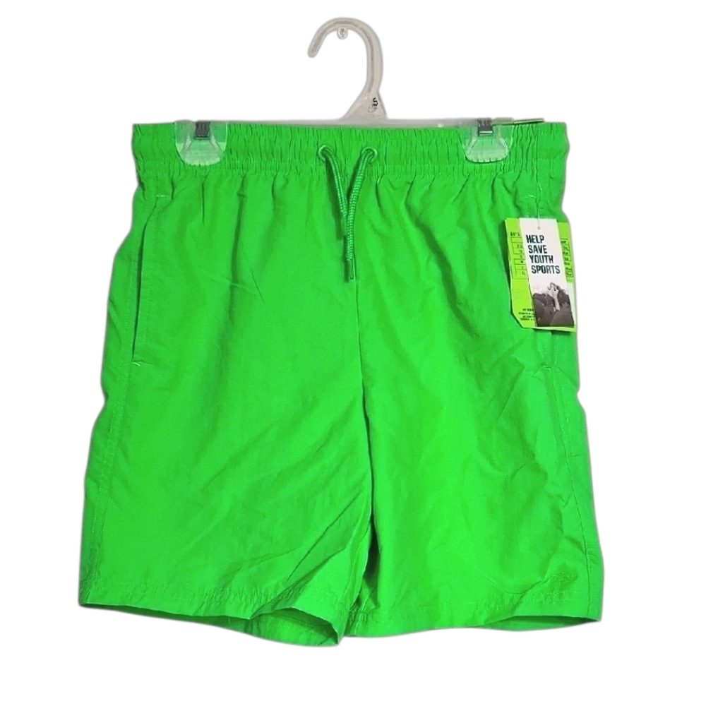 NWT DSG |Neon Green | Athletic Training Shorts | Youth Medium (10-12)